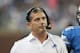 DETROIT, MI - NOVEMBER 22: Detroit Lions head coach Jim Schwartz talks with NFL referee Walt Coleman during a disputed play during the game against the Houston Texans at Ford Field on November 22, 2012 in Detroit, Michigan. The Texans defeated the Lions 34-31. (Photo by Leon Halip/Getty Images)