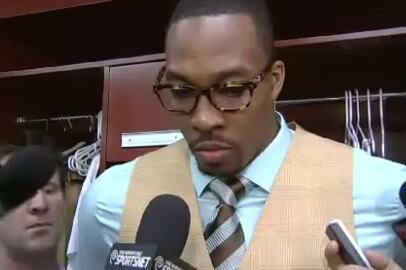 Video: Dwight Howard Refuses to Answer Questions from Orlando Reporter