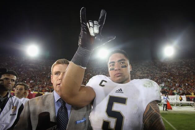 Te'o Captures Butkus Award