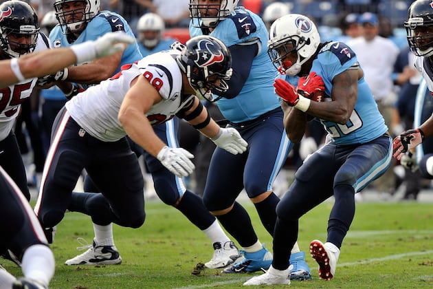 Texans vs. Titans Take 2: Houston Lowers the Boom on Jake Locker