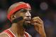 PHOENIX, AZ - NOVEMBER 14: Richard Hamilton #32 of the Chicago Bulls adjusts his face mask during the NBA game against the Phoenix Suns at US Airways Center on November 14, 2012 in Phoenix, Arizona. The Bulls defeated the Suns 112-106 in overtime. NOTE TO USER: User expressly acknowledges and agrees that, by downloading and or using this photograph, User is consenting to the terms and conditions of the Getty Images License Agreement. (Photo by Christian Petersen/Getty Images)
