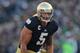 SOUTH BEND, IN - NOVEMBER 17: Manti T'eo #5 of the Notre Dame Fighting Irish moves against the Wake Forest Demon Deacons at Notre Dame Stadium on November 17, 2012 in South Bend, Indiana. Notre Dame defeated Wake Forest 38-0. (Photo by Jonathan Daniel/Getty Images)