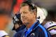DENVER, CO - NOVEMBER 18: Head coach Norv Turner of the San Diego Chargers looks on from the sidelines against the Denver Broncos at Sports Authority Field at Mile High on November 18, 2012 in Denver, Colorado. The Broncos defeated the Chargers 30-23. (Photo by Doug Pensinger/Getty Images)