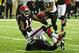 ATLANTA, GA - NOVEMBER 18: Julio Jones #11 of the Atlanta Falcons makes a catch against the New Orleans Saints at the Georgia Dome on November 29, 2012 in Atlanta, Georgia (Photo by Scott Cunningham/Getty Images)