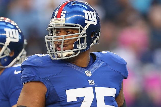 Giants OT Locklear Has 'Significant Knee Sprain'