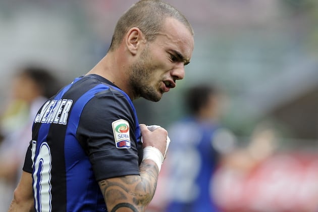 Moratti Wants Sneijder to Play on