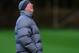 MANCHESTER, ENGLAND - DECEMBER 04: Sir Alex Ferguson of Manchester United shares a joke during a training session ahead of their Champions League Group H match against CFR 1907 Cluj at Carrington Training Ground on December 4, 2012 in Manchester, England. (Photo by Laurence Griffiths/Getty Images)