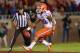 TALLAHASSEE, FL - NOVEMBER 24: Mike Gillislee #23 of the Florida Gators scores a touchdown during a game against the Florida State Seminoles at Doak Campbell Stadium on November 24, 2012 in Tallahassee, Florida. (Photo by Mike Ehrmann/Getty Images)