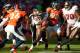 The Bronco defense shut down Doug Martin.
