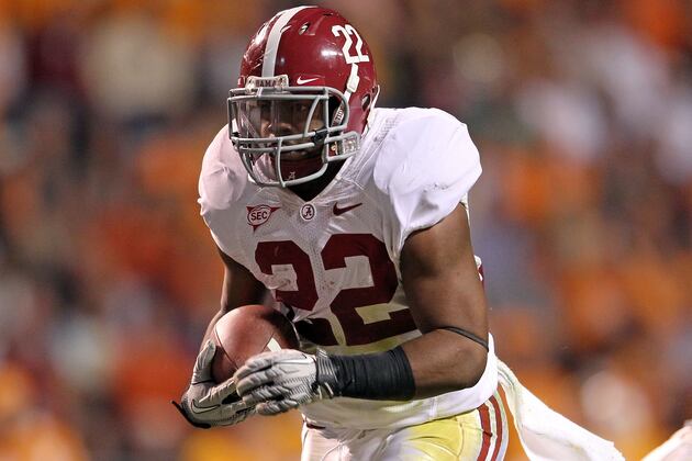 Back Tattoo of Mark Ingram's BCS Touchdown Pose