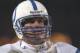 15 Dec 1996: Quarterback Jim Harbaugh of the Indianapolis Colts looks on during a game against the Kansas City Chiefs at Arowhead Stadium in Kansas City, Missouri. The Colts won the game, 24-19. Mandatory Credit: Jamie Squire /Allsport