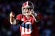 TUSCALOOSA, AL - NOVEMBER 24: AJ McCarron #10 of the Alabama Crimson Tide calls out the Auburn Tigers defense at Bryant-Denny Stadium on November 24, 2012 in Tuscaloosa, Alabama. (Photo by Kevin C. Cox/Getty Images)