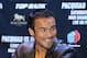 Sept 19, 2012; New York, NY, USA; Juan Manuel Marquez during the press conference announcing his fourth fight against Manny Pacquaio at The Edison Ballroom. Mandatory Credit: Ed Mulholland-USA TODAY Sports
