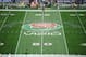 Jan 2, 2012; Pasadena, CA, USA; A general view of the field prior to the game between the Oregon Ducks and the Wisconsin Badgers in the 2012 Rose Bowl game at the Rose Bowl. Mandatory Credit: Kelvin Kuo-USA TODAY Sports