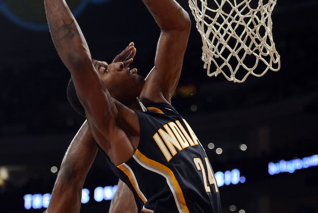 George Scores 34 to Lead Pacers over Bulls 80-76