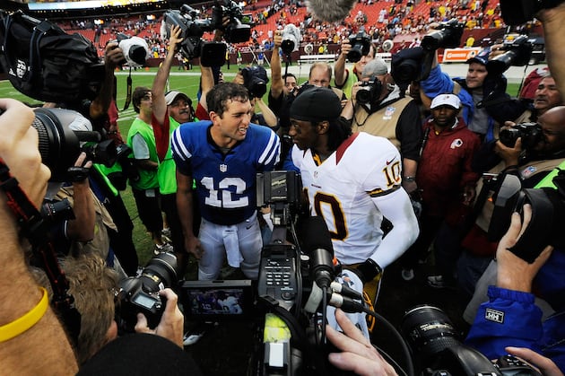 Andrew Luck Outclasses Robert Griffin III and Russell Wilson in the Clutch