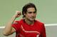 David Ferrer after winning at the Davis Cup