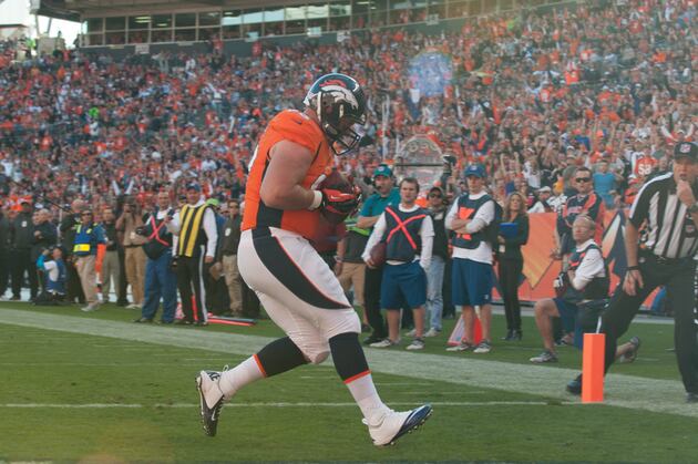 Mitch Unrein: 'I Cannot Believe I Just Scored an NFL Touchdown'