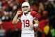 ATLANTA, GA - NOVEMBER 18: John Skelton #19 of the Arizona Cardinals walks off the field after a turnover on downs against the Atlanta Falcons at Georgia Dome on November 18, 2012 in Atlanta, Georgia. (Photo by Kevin C. Cox/Getty Images)