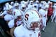 PASADENA, CA - NOVEMBER 24: The Stanford Cardinal wait to take the field for the game against the UCLA Bruins at the Rose Bowl on October 13, 2012 in Pasadena, California. Stanford won 35-17. (Photo by Stephen Dunn/Getty Images)