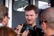 AVONDALE, AZ - NOVEMBER 09: Dale Earnhardt Jr., driver of the #88 Diet Mountain Dew/National Guard Chevrolet, speaks to the media during practice for the NASCAR Sprint Cup Series AdvoCare 500 at Phoenix International Raceway on November 9, 2012 in Avondale, Arizona. (Photo by Christian Petersen/Getty Images)