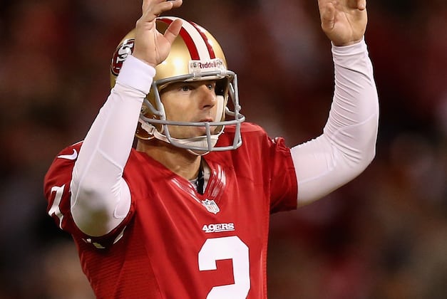 49ers Kicker David Akers Trying to Fix FG Woes, Turn Around 'Frustrating' Season