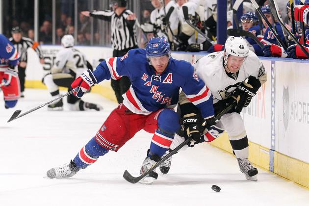 New York Rangers vs. Pittsburgh Penguins: Tale of the Tape for 2012-13 