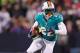 ORCHARD PARK, NY - NOVEMBER 15: Reggie Bush #22 of the Miami Dolphins runs against the Buffalo Bills at Ralph Wilson Stadium on November 15, 2012 in Orchard Park, New York. (Photo by Rick Stewart/Getty Images)