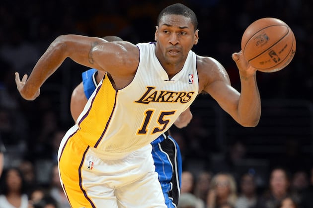 Metta World Peace Still Thinks the Lakers Can Win 72 Games