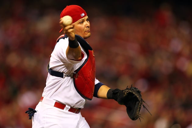 Yadier Wins Defensive Player of the Year GIBBY