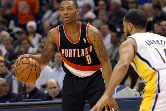 Lillard Becomes 3rd Blazer to Win an Rookie-of-the-Month
