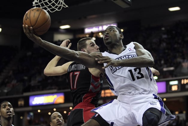 Cousins, Evans Lead Kings Over Raptors