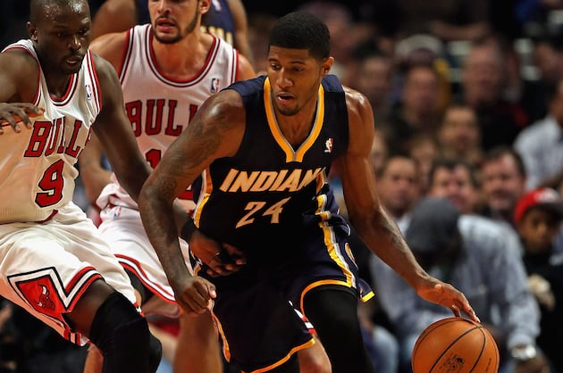 Paul George's Great Passing Against the Blazers