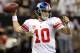 Giants quarterback Eli Manning (3,170 yards passing, 16 TD) threw for 406 yards and two scores against the Saints last year.