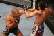 UFC welterweight champion Georges St-Pierre (left) never asks for opponents, but he's asking for Nick Diaz. Why not let the UFC make his wish their command?