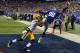 EAST RUTHERFORD, NJ - NOVEMBER 25: Wide receiver Hakeem Nicks #88 of the New York Giants fails to make the touchdown catch against cornerback Davon House #31 of the Green Bay Packers at MetLife Stadium on November 25, 2012 in East Rutherford, New Jersey. (Photo by Michael Heiman/Getty Images)