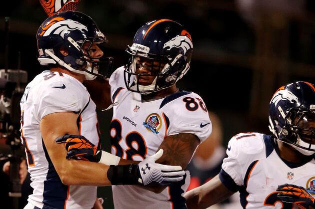 Demaryius Returns vs. Raiders Despite Shoulder Injury