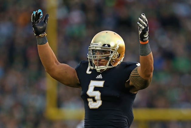 Notre Dame's Manti Te'o Has Six Down, Heisman to Go