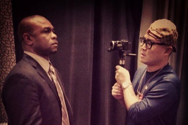 Interviewing the great Roy Jones Jr