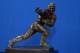 Nov 3, 2012; Los Angeles, CA, USA; General view of the Heisman Trophy before the NCAA football game between the Oregon Ducks and the Southern California Trojans at the Los Angeles Memorial Coliseum. Mandatory Credit: Kirby Lee/Image of Sport-USA TODAY Sports