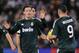 VALLADOLID, SPAIN - DECEMBER 08: Mesut Ozil (L) of Real Madrid CF celebrates with Karim Benzema after scoring Real's 2nd goal during the La Liga match between Real Valladolid CF and Real Madrid CF at estadio Jose Zorrilla on December 8, 2012 in Valladolid, Spain. (Photo by Denis Doyle/Getty Images)