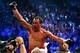 LAS VEGAS, NV - DECEMBER 08: Juan Manuel Marquez celebrates after defeating Manny Pacquiao by a sixth round knockout in their welterweight bout at the MGM Grand Garden Arena on December 8, 2012 in Las Vegas, Nevada. (Photo by Al Bello/Getty Images)
