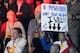 LAS VEGAS, NV - MAY 07: A fan holds up a sign referring to boxer Floyd Mayweather Jr. before the WBO welterweight title fight between Manny Pacquiao and Shane Mosley at the MGM Grand Garden Arena May 7, 2011 in Las Vegas, Nevada. (Photo by Ethan Miller/Getty Images)