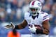 FOXBORO, MA - NOVEMBER 11: Fred Jackson #22 of the Buffalo Bills runs with the ball against the New England Patriots during the game on November 11, 2012 at Gillette Stadium in Foxboro, Massachusetts. (Photo by Jared Wickerham/Getty Images)