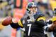 PITTSBURGH, PA - DECEMBER 09: Ben Roethlisberger #7 of the Pittsburgh Steelers drops back to pass during the third quarter against the San Diego Chargers on December 9, 2012 at Heinz Field in Pittsburgh, Pennsylvania. (Photo by Joe Sargent/Getty Images)