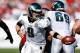 Nick Foles gashed the Buc secondary for 381 yards.