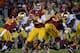LOS ANGELES, CA - NOVEMBER 24: Max Wittek #13 of the USC Trojans looks to pass during a 22-13 loss to the Notre Dame Fighting Irish at Los Angeles Memorial Coliseum on November 24, 2012 in Los Angeles, California. (Photo by Harry How/Getty Images)