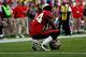 TAMPA, FL - DECEMBER 09: Safety Mark Barron #24 of the Tampa Bay Buccaneers squats after the Philadelphia Eagles score the winning touchdown as time expired during the game at Raymond James Stadium on December 9, 2012 in Tampa, Florida. (Photo by J. Meric/Getty Images)