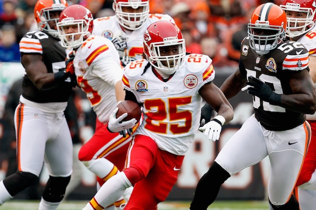 The Rain and the Chiefs Both Fell in Cleveland as Browns Top Chiefs, 30-7