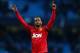 MANCHESTER, ENGLAND - DECEMBER 09: Patrice Evra of Manchester United celebrates at the end of the Barclays Premier League match between Manchester City and Manchester United at the Etihad Stadium on December 9, 2012 in Manchester, England. (Photo by Clive Mason/Getty Images)